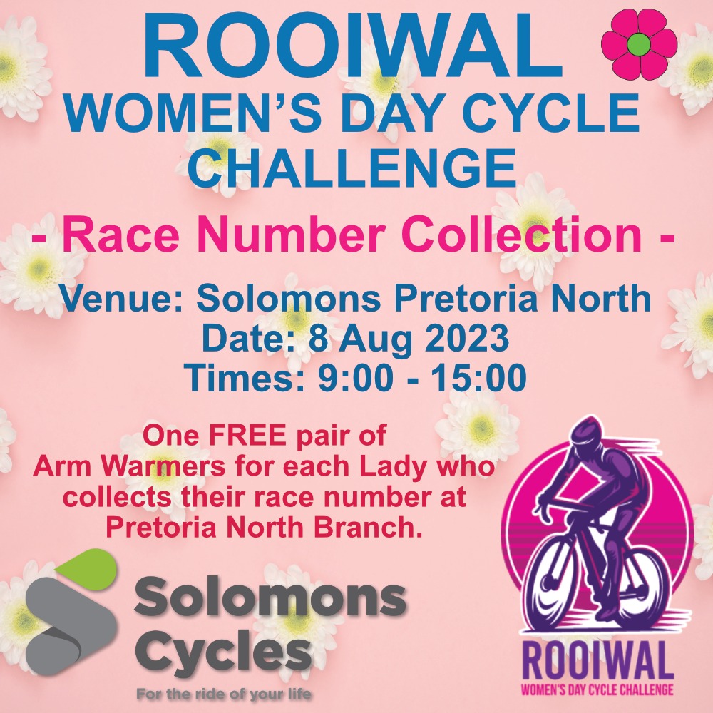 Race Online Rooiwal Woman's Day Cycle Challenge 2023